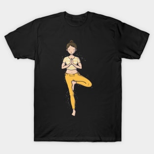 Tree Pose Yogas T-Shirt